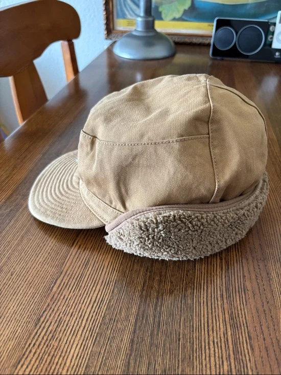 The North Face Tan Canvas Earflap Hat - Picture 2 of 9